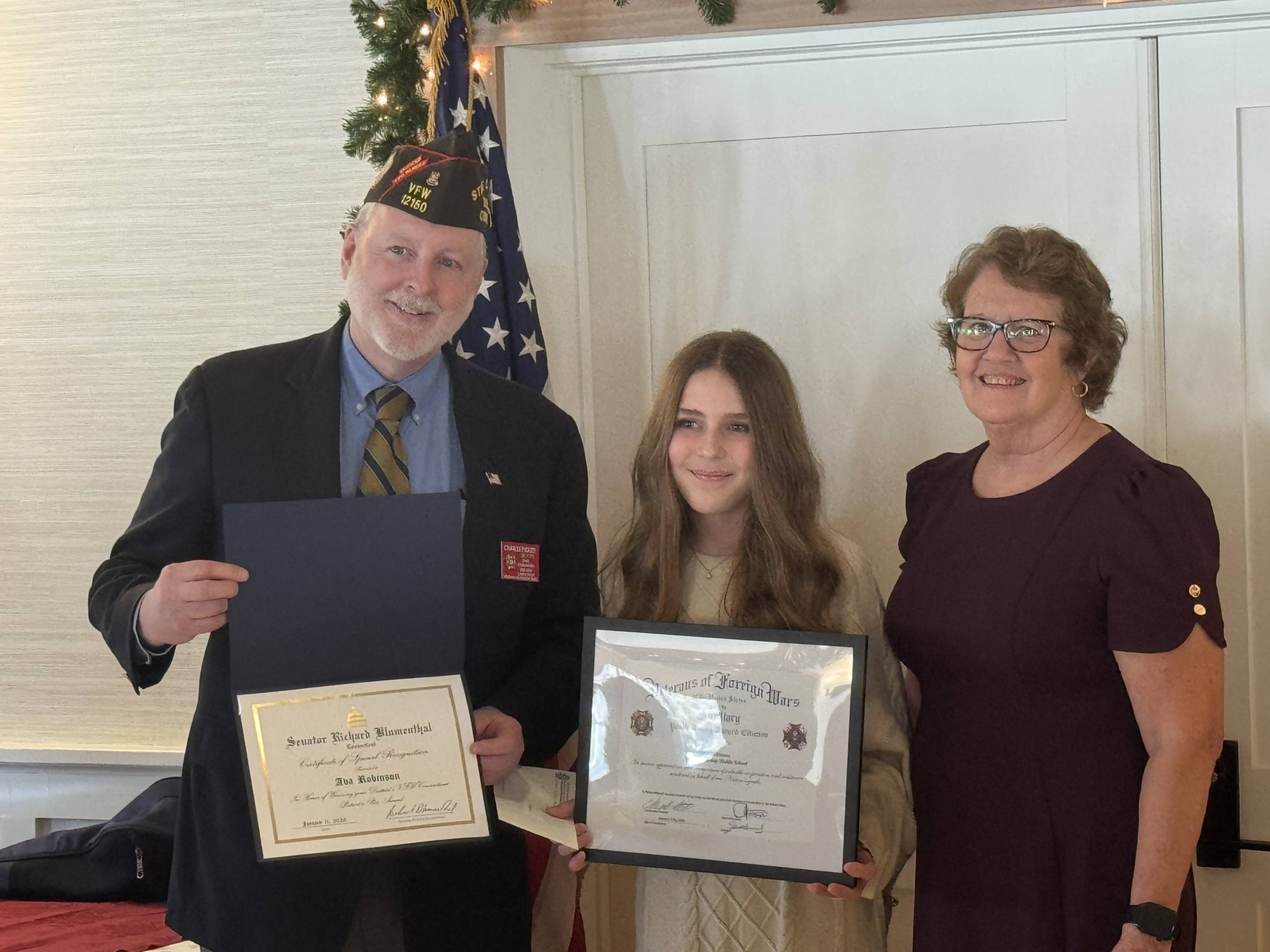 VFW CONNECTICUT INCREASES STATE SCHOLARSHIP TOP PRIZE