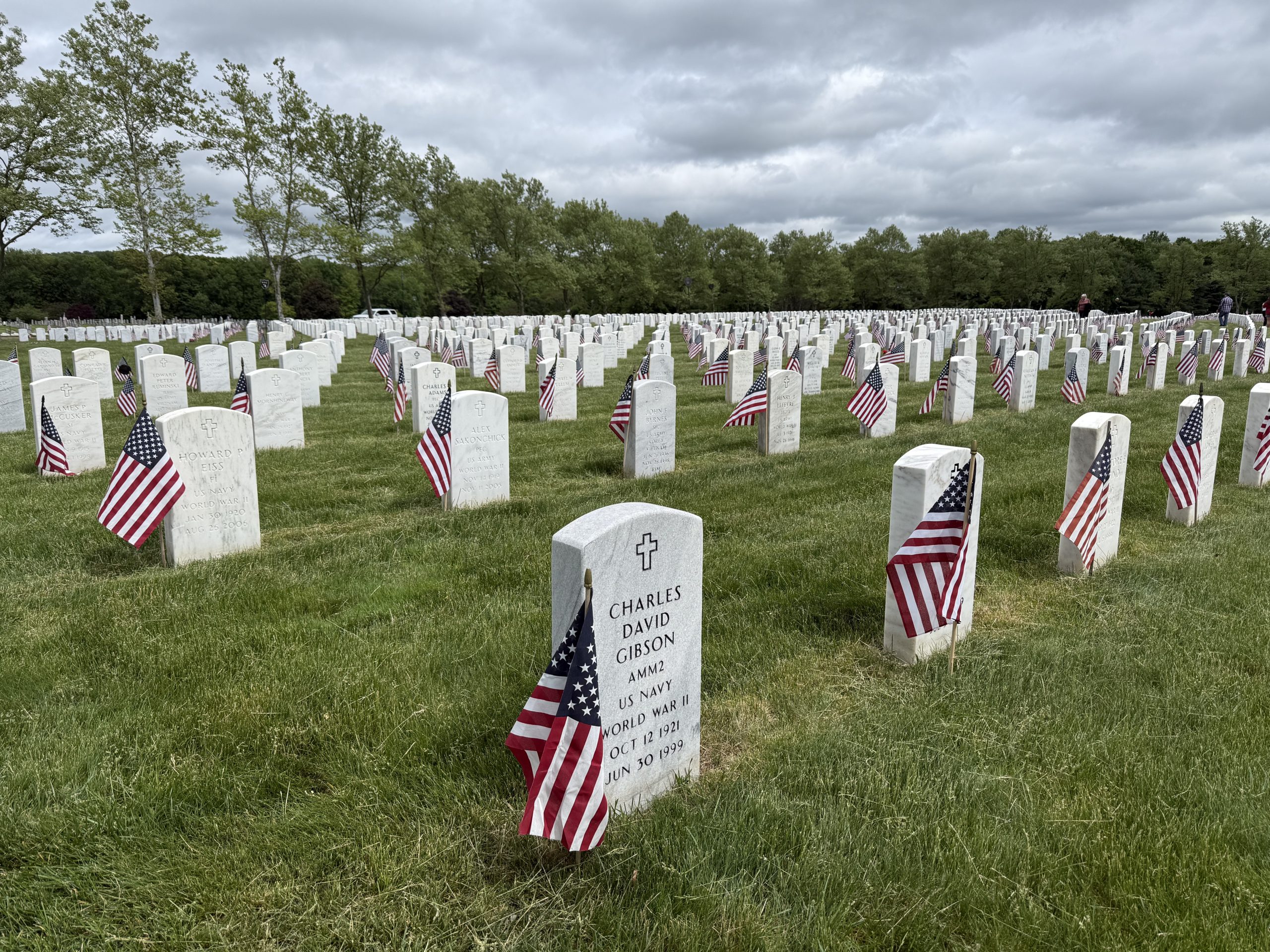 VFWCT Past Commanders buried in the Connecticut State Veterans Cemetery
