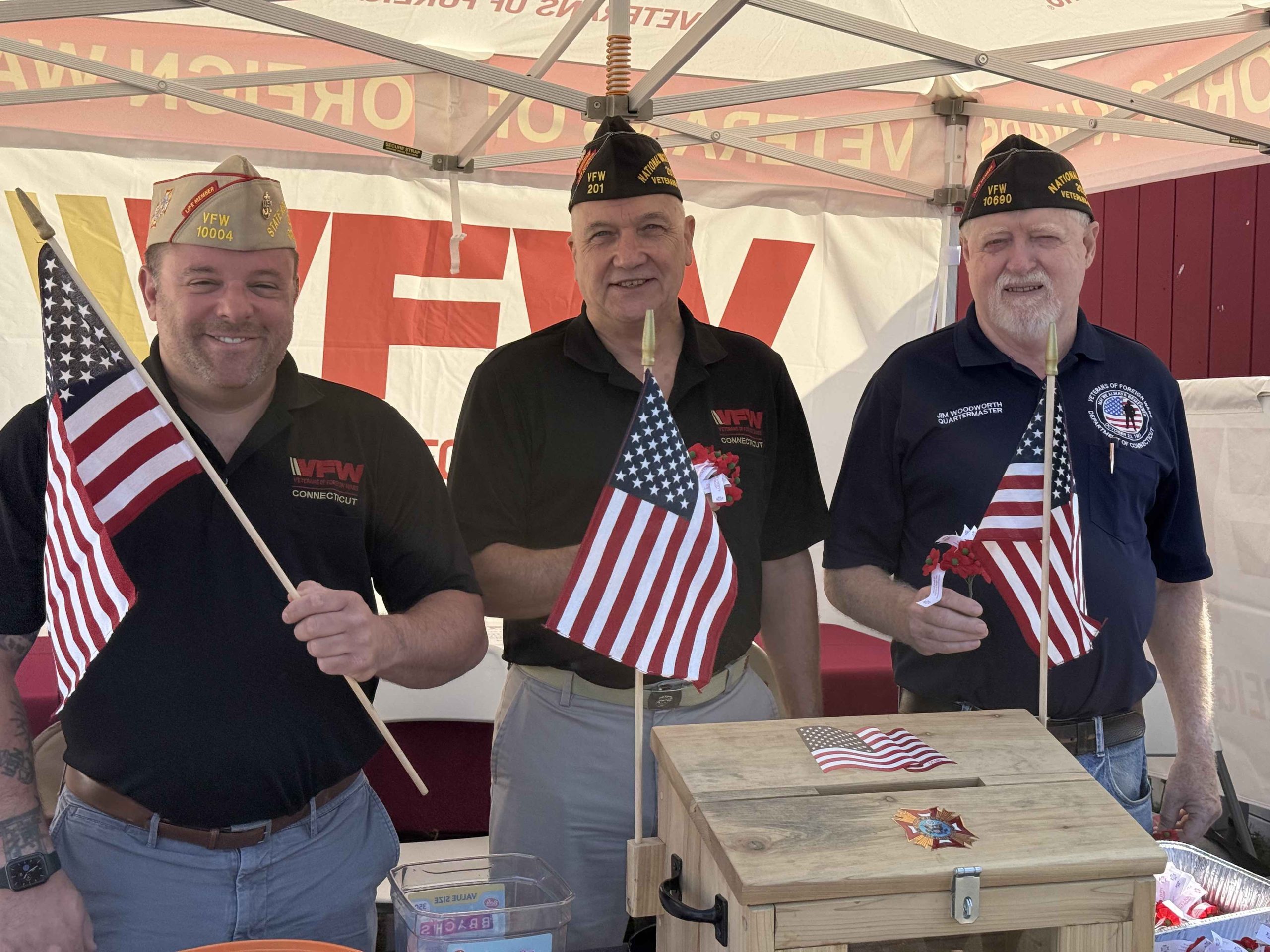 VFW CONNECTICUT BRINGS RECRUITING “A” TEAM TO DURHAM FAIR