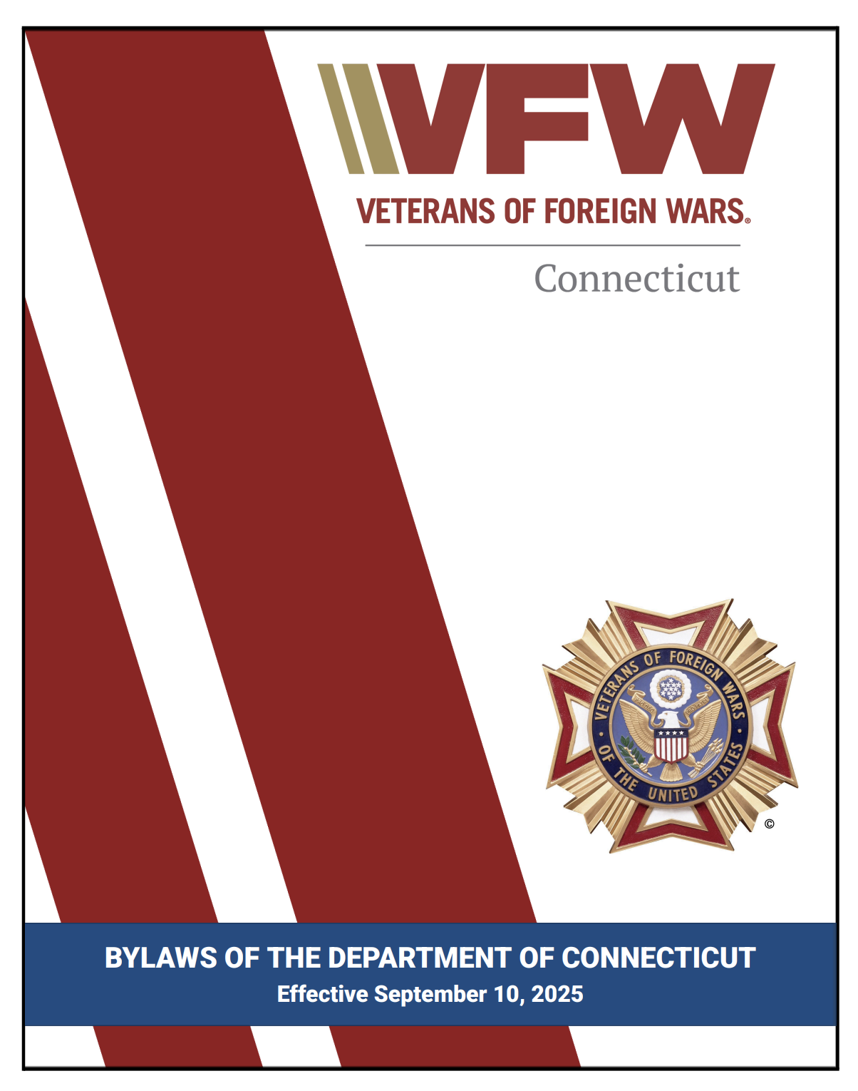 VFW CONNECTICUT ADOPTS COMPREHENSIVE BYLAW REVISION