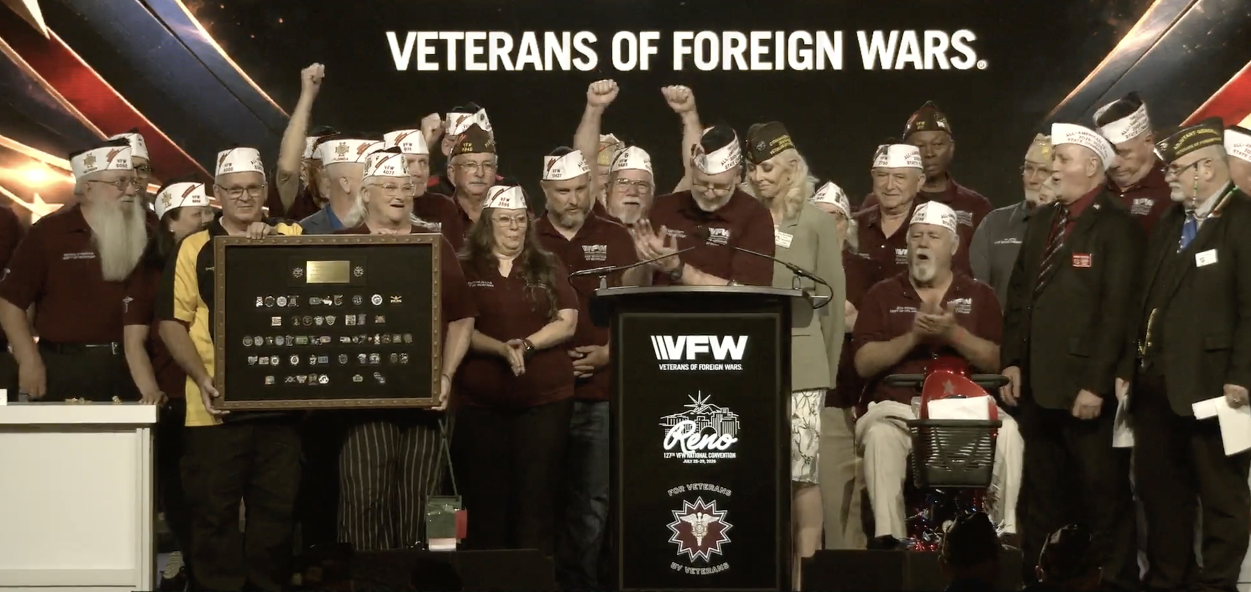 Veterans of Foreign Wars 2025-2026 Commanders Class Gift Presentation