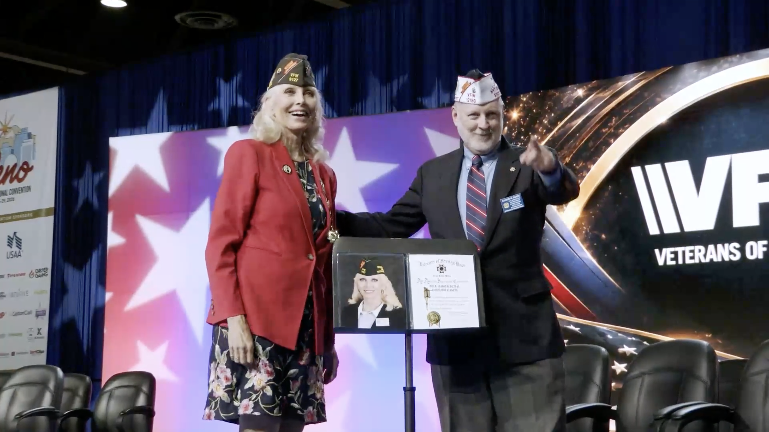 PICKETT NAMED VFW TRIPLE-CROWN COMMANDER